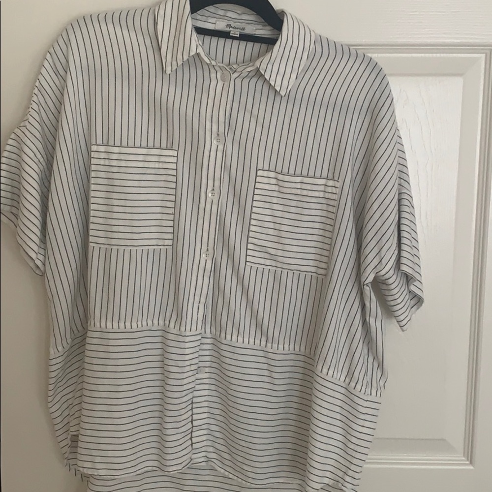 Madewell button up top